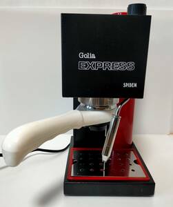 * Carita Espresso coffee machine go rear Kalita electric .. Vintage retro collection electrification verification settled *