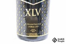 □注目! XLV ザビエ・ルイ・ヴィトン ブージィ・グラン・クリュ ブリュット ミレジメ 2009 750ml 12% 木箱付き シャンパン_画像3