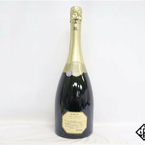 □1円～ クリュッグ クロ・デュ・メニル ブリュット ブラン・ド・ブラン 1992 750ml 12.5％ シャンパンの画像3