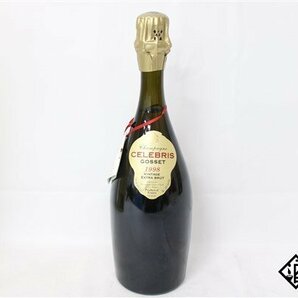 □注目! ゴッセ・セレブリス エクストラ ブリュット 1998 750ml 12% 箱付き シャンパンの画像2