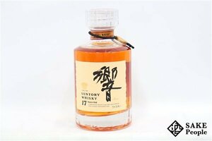 ◇1円～ サントリー 響 17年 裏ゴールドラベル 180ml 43% ジャパニーズ