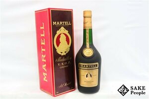 *1 jpy ~ Martell VSOPme large yon green bottle 700ml 40% box attaching cognac 