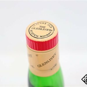 ◇注目! ザ・グレンリベット 12年 シングルモルト 赤アザミ 旧ボトル 1000ml 43% 箱付き スコッチの画像6