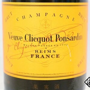 □注目! ヴーヴクリコ ポンサルダン イエローラベル ブリュット 750ml 12% シャンパンの画像2