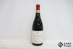 ■注目! ヴォーヌ・ロマネ レ・オート・メズィエール 1988 プリューレ・ロック 750ml 12.5％ フランス ブルゴーニュ 赤