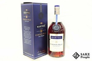 *1 jpy ~ Martell koru Don blue extra Old 1000ml 40% box attaching cognac 