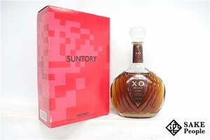 *1 jpy ~ Suntory brandy XO Deluxe 700ml 40% box Japan brandy 