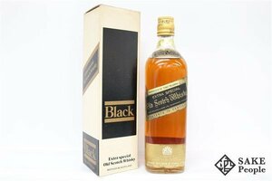 ◇注目! ジョニーウォーカー ブラックラベル エクストラ スペシャル 金 キャップ 760ml 43％ 箱 スコッチ