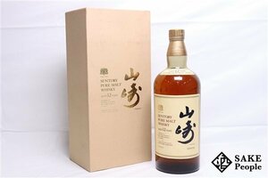 ◇1円～ サントリー 山崎 12年 ピュアモルト 向獅子 1000ml 43％ 箱付き ジャパニーズ