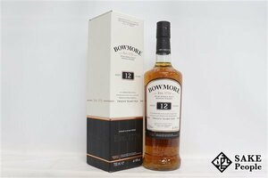 *1 иен ~ bow moa 12 год 700ml 40% коробка Scotch 