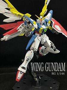 【ガンプラ】 RG 1/144 ウイングガンダム 【塗装済完成品】