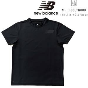 N.HOOLYWOOD×NEW BALANCE/ミスターハリウッド×ニューバランス/エヌハリ/両面ロゴTシャツ/速乾/ストレッチ素材/高機能/SIZE 40