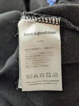 have a good time/ハブアグットタイム/両面ロゴTシャツ/SIZE X/ゆったりシルエット_画像7