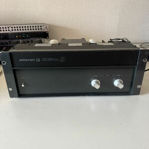 ジャンク品　Amcron アムクロン DC-300A SeriesⅡ パワーアンプ オーディオ機器 通電確認済み 音出し未確認 