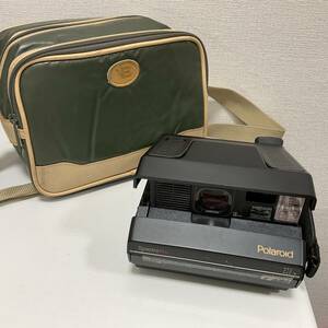 1768◆polaroid ポラロイド Spectra pro スペクトラプロ ポラロイドカメラ 通電のみ確認済み 長期保管