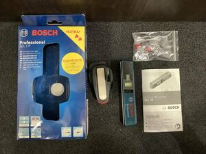 1774◆BOSCH ボッシュ GLL1P レーザーレベル 中古 ポケットサイズの水平器にレーザー照射機能付 箱/木くず汚れ有