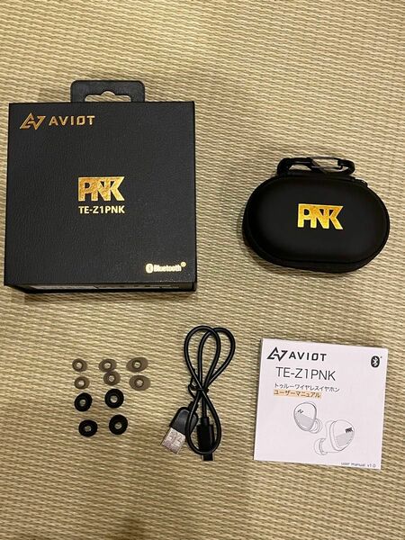 ピヤホン6 TE-Z1PNK AVIOT ワイヤレスイヤホン ピエール中野モデル