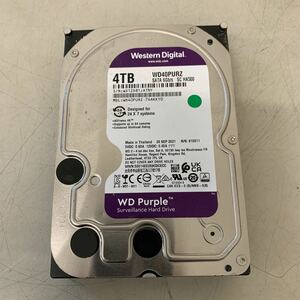 ⑤ Western Digital WD40PURZ SATA 6Gb/s SC HA500 WD Purple 4TB
