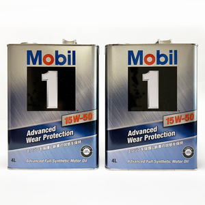 Mobil1モービル1 15W-50 4L×2缶