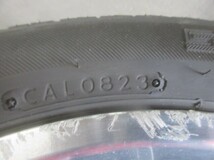 社外 メッシュ アルミ 14インチ 14X5J +45 グレー？ 4H PCD100・2023年製 165/55R14 SEIBERLING タイヤ付 4本_画像4