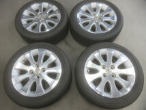 QNC21 bB 純正 アルミ ホイール 15インチ 15X6J+40・2023年製 185/55R15 NANOENERGY3 PLUS タイヤ付 4本_画像1