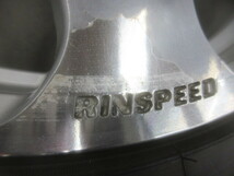 RINSPEED アルミ ホイール 18インチ 18X7.5J +53 5H PCD114.3・2020年製 225/40R18 TOYO SD-7 タイヤ付 4本_画像2