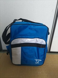 TSP 卓球 バッグ ショルダーバッグ 大容量 ほぼ未使用品 青 水色