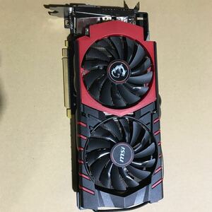 【中古】グラフィックボード msi GTX 980 GAMING 4G 管理番号G67