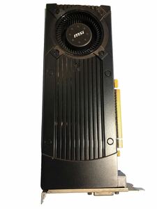 【中古】グラフィックボード msi GTX 960 2GD5 管理番号G92