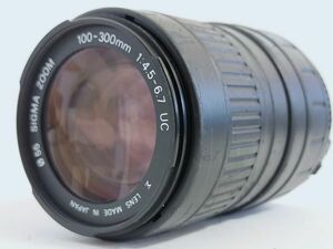 ★極上美品★シグマ SIGMA ZOOM 100-300mm F4.5-6.7 UC NIKON #323