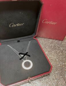 カルティエ Cartier K18ホワイトゴールド ネックレス ダイヤモンド