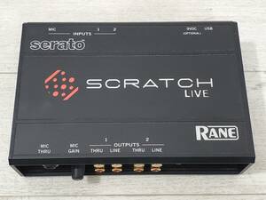 serato SCRATCH LIVE scratch Live RANE полоса DJ оборудование 