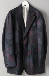 【試着のみ】needles 2B Jacket tropical wool Uneven Dye テーラードジャケット 