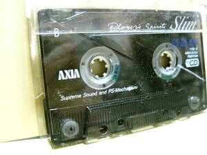 使用済み　中古　カセットテープ　富士AXIA　PS-2s100　Type2　ハイポジ100分　1本　爪あり　No751　スリムケース