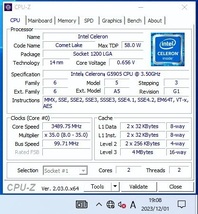 Intel Celeron G5905 検:G5900 G5925_画像3