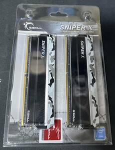 G.Skill Sniper X DDR4-3600 16GB 2枚組(32GB) デスクトップメモリ F4-3600C19D-32GSXWB