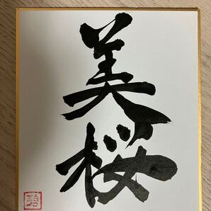 シンプル直筆命名書