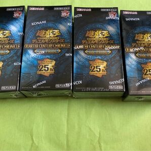 遊戯王　QUARTER CENTURY PRIDE シュリンク付き4box