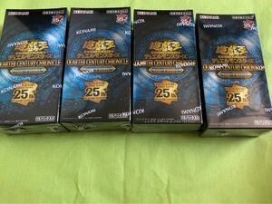 遊戯王　QUARTER CENTURY PRIDE シュリンク付き4box