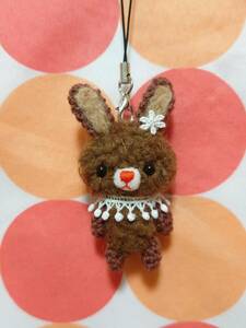 PetitBear hand made knitting * soft hair. .... Chan strap ( race ②)*...