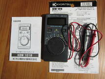 カード型デジタルマルチメータ　共立電気計器製　KEW１０１８_画像1