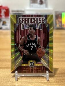 2019-20 Panini Donruss Franchise Features Gold Kyle Lowry #‘d/25