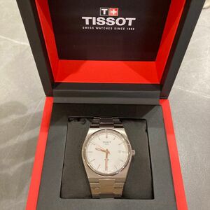 【新品】tissot ティソ　PRX　40 クォーツ　ホワイト　シルバー