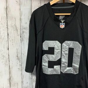 NFL NIKE ゲームシャツ　ワッペン　総刺繍　ストリート　XL スケーター