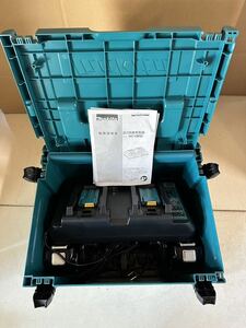 マキタ Makita バッテリー　BL1860B 6.0Ah 18V（2個）/マキタ 2口急速充電器 DC18RD セット 