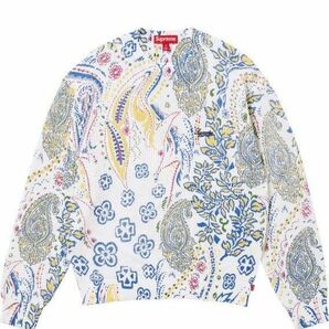 Supreme Printed Paisley Sweater "White　M