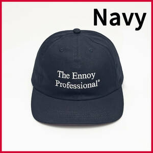 新品 未開封 ennoy COTTON CAP NAVY エンノイ コットン キャップ ネイビー 紺 帽子