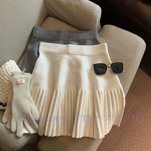B7182* new goods skirt lady's comfortable eminent 20 fee 30 fee 40 fee beautiful .sexy knitted material white