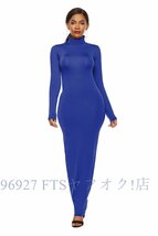 B7191☆新品ワンピースレディース 着心地抜群 20代30代40代 sexy ロング丈 red_画像7