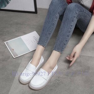 B0640* new goods size selection possible pumps Basic Loafer soft sole ..... maternity pumps white 
